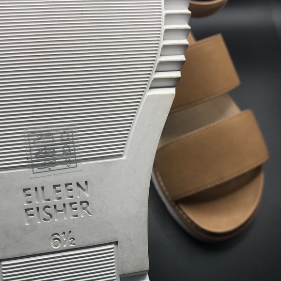 EILEEN FISHER Keno Platform Sandal - Picture 5 of 5